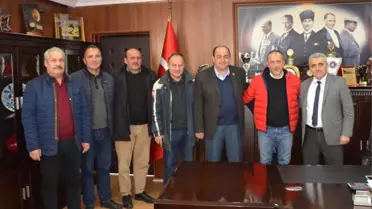 Zonguldak Amatör Spor Kulüpleri Fedarasyonu'dan Başkan Demirtaş'a Ziyaret