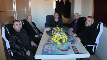 Başkan Bozkurt'tan, Oda ve Kooperatife Hayırlı Olsun Ziyareti