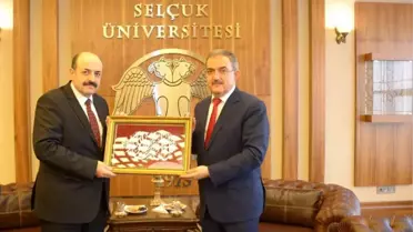 YÖK Başkanı Saraç'tan, Selçuk Üniversitesine Ziyaret