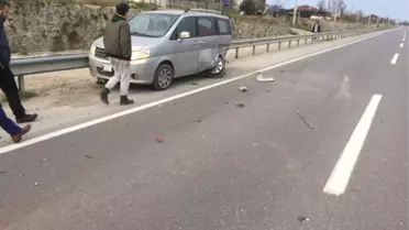 Kazada Otomobiller Kullanılmaz Hale Geldi