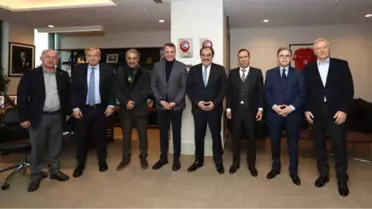 Fikret Orman, TFF Başkanı Yıldırım Demirören'ı Ziyaret Etti