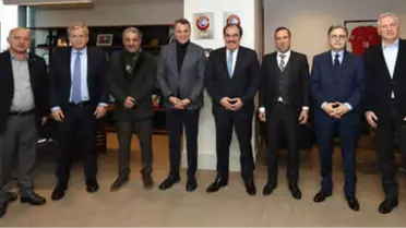 Kulüpler Birliği Vakfı'ndan Demirören'e Ziyaret!