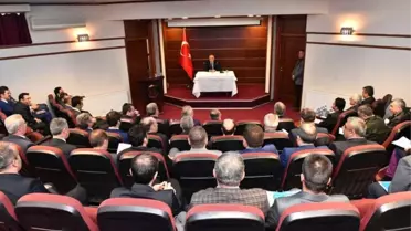 Vali Karahan Kaliteli Hizmet İçin Kurumlar Arası Koordinasyona Dikkat Çekti