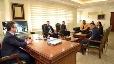 AK Parti Gençlik Kollarından Vali Ünlü'ye Ziyaret