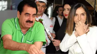 İbrahim Tatlıses, Eski Eşi Derya Tuna'ya Çiğköfteden Yapılmış Pasta Gönderdi