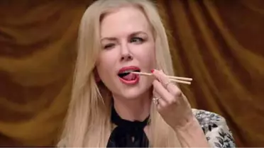 Ünlü Oyuncu Nicole Kidman, Bir Tabak Dolusu Kurtçuk Yedi