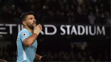 Aguero'nun Şovu Leicester City'yi Yıktı