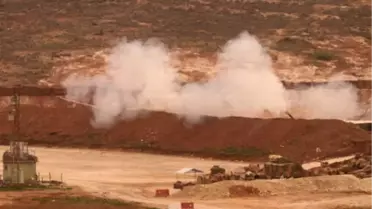 ATAK Helikopterinin Düşmesinin Ardından Afrin Yoğun Ateş Altına Alındı