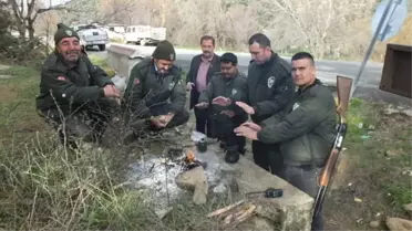 Burhaniye'de Kır Bekçilerinin 24 Saatlik Başakçı Nöbeti