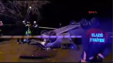 Elazığ'da Trafik Kazası: Biri Polis 2 Kişi Hayatını Kaybetti, 2 Kişi de Yaralandı
