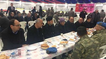 Afrin Şehidi İçin Mevlit Okutuldu, Pişi Dağıtıldı