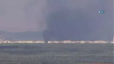 Cenderes'teki Terör Mevzileri ve Sığınaklardan Duman Yükseliyor