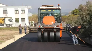 Erdemli'de Asfalt Çalışmaları Hız Kesmeden Devam Ediyor