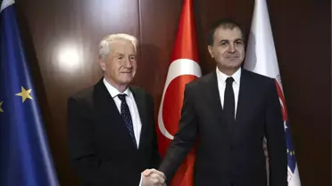 Bakan Çelik Avrupa Konseyi Genel Sekreteri Jagland ile Bir Araya Geldi