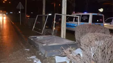 Kaza Yapan Alkollü Şahıs Polis Ekiplerine Zor Anlar Yaşattı