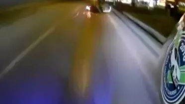 Yola Dökülen Mazot Motosikletlileri Canından Ediyordu