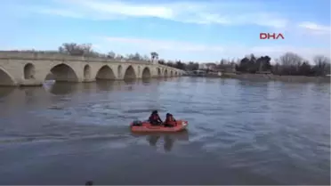 Edirne Meriç'te Botun Alabora Olması Sonucu Kaybolan 4 Kişinin Kimlikleri Belirlendi