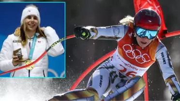 Çek Sporcu Ester Ledecka Ödünç Kayak Takımıyla Altın Madalya Kazandı