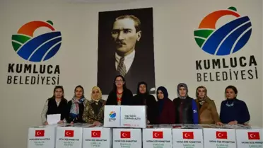 Kumluca'lı Nene Hatunlar'dan Mehmetçik'e Destek