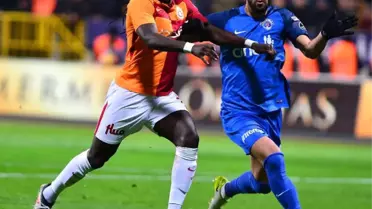 Spor Toto Süper Lig: Kasımpaşa: 1 - Galatasaray: 1 (İlk Yarı)