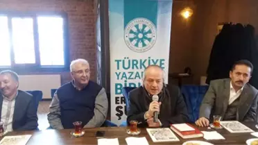 Tyb Erzurum Şubesi'nin Edebiyat Dergisi Hüma Tanıtıldı