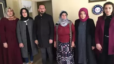 Ülkü Ocakları Bayburt İl Başkanlığı Asena Biriminden Şehit Ailelerine Ziyaret