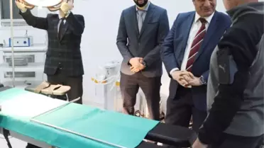 İl Sağlık Müdürü Taşçı Lapseki Devlet Hastanesini İnceledi
