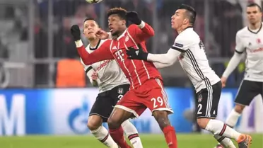 UEFA Şampiyonlar Ligi: Bayern Münih: 1 - Beşiktaş: 0 (İlk Yarı)