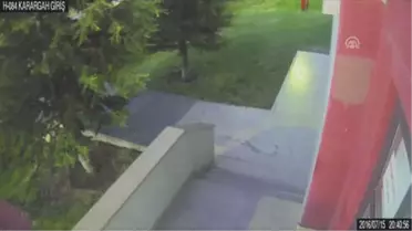 15 Temmuz'da Ökk'da Yaşananların Güvenlik Kamerası Görüntüleri (2)