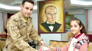 Öğrencilerden Askerlere Duygu Dolu Mektup