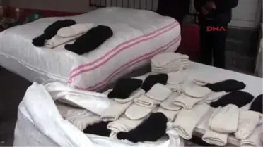 Bursa Afrin'deki Askerler İçin Erkekler de Çorap Ördü-1-Hd