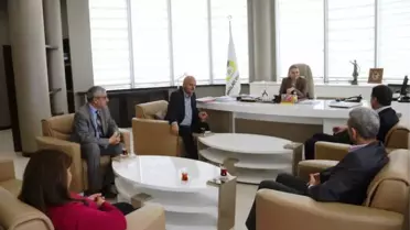 Diyarbakır Yerel Medya Derneği'nden Başkan Akat'a Ziyaret
