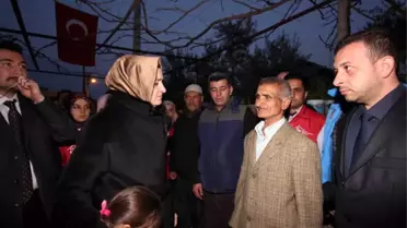 Bakan Kaya Afrin Şehidinin Evini Ziyaret Etti