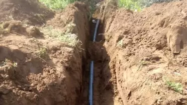 Deynekler'de İsale Hattına Deplase Çalışması Yapıldı