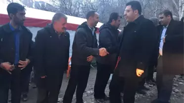 Kaymakam Özcan'ın Taziye Ziyareti