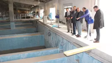Karaman'da Arıtma Tesisinde Havuzlara Test Amaçlı Su Verilmeye Başlandı