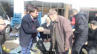 İl Başkanı Aydın Esnaf Ziyaretlerine Devam Ediyor