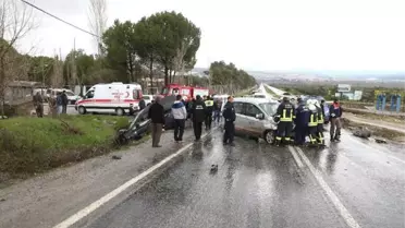 Muğla'da Üç Araç Birbirine Girdi: 6 Yaralı