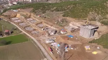 Niksar'da 4. Etap TOKİ Konutlarının Yapımı Devam Ediyor