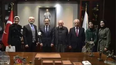 Yeşilay'dan Başkan Ataç'a Ziyaret