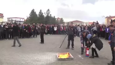 Diyarbakır'da Deprem ve Yangın Tatbikatı