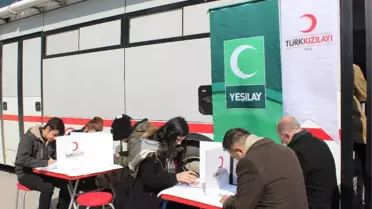 Tekirdağ'da 'Vatan İçin Afrin Kardeşliği' Kan Bağışı