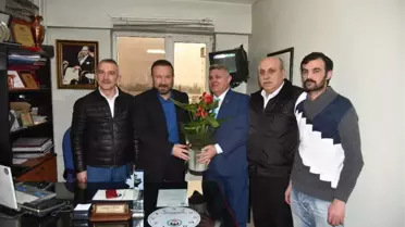 Başkan Doğan, Kahveciler Odası'nı Ziyaret Etti