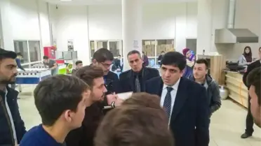 Rektör Alma, Öğrencilerle Buluştu