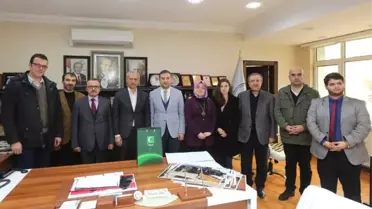 Yeşilay Yönetiminden Başkan Dişli'ye Ziyaret