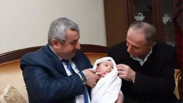 Başkan Baran'dan Hoş Geldin Bebek Ziyareti