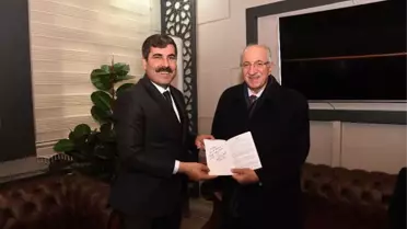 Muş Eski Müftüsü Şeker'den Başkan Asya'ya Ziyaret
