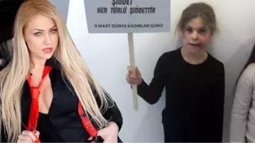 Yeliz Yeşilmen'den İlginç Paylaşım! 7 Yaşındaki Kızına Makyajla Dayak Yemiş Görüntüsü Verdi