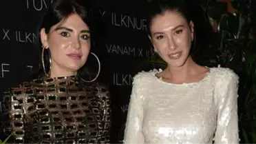 Şeyma Subaşı Krem Rengi Pullu Kıyafetiyle Görenlerin Gözlerini Kamaştırdı