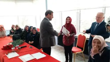 Eynal Kaplıcaları'nda Belge Töreni